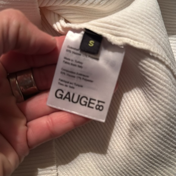 Mija Ribbed Mini Dress by GAUGE81 white size small long sleeve - Picture 6 of 16